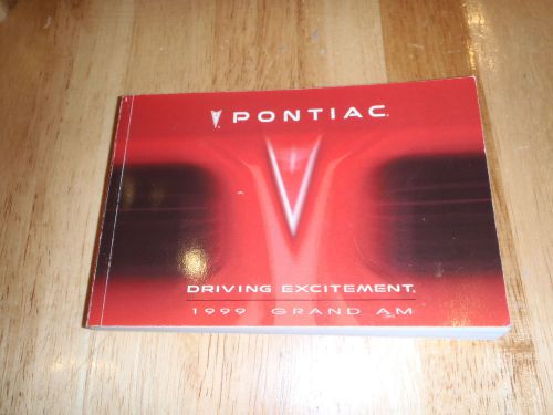 Owners manual for 1999 pontiac grand am