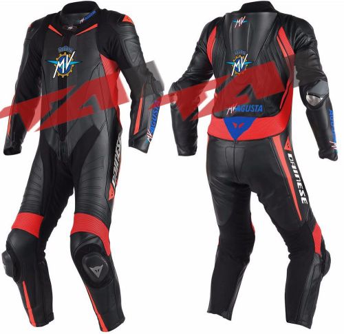 Motorbike motorcycle mv agusta racing leather suit men &amp; women all size