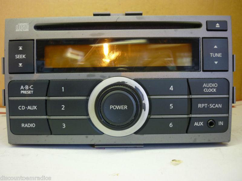 07-10 nissan sentra radio cd player 28185-et000 *