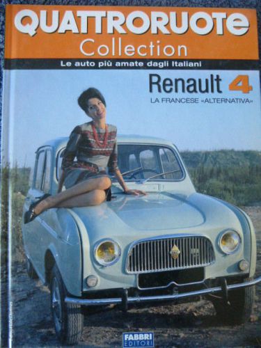 Rare book renault 4  - 50 pages hard cover