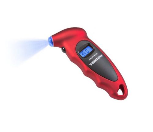 Digital tire gauge tekton 100 psi 5941 pressure car display air tool lighted