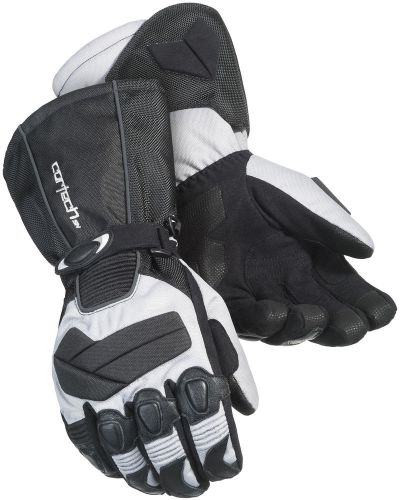 Cortech cascade 2.1 mens snowmobile gloves silver