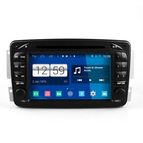 S160 android 4.4.4 car dvd for mercedes-benz c class w203,g class, clk -c209