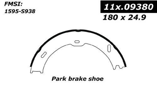 Centric parts 111.09380 brake shoe