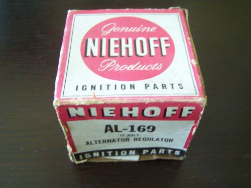 Niehoff al-169 12 volt alternator regulator ignition parts genuine products