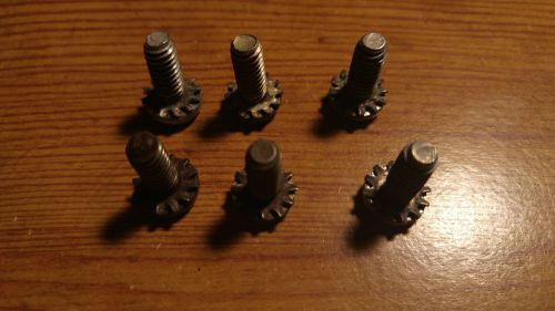 This sale is for 6 used lycoming (superior) rocker box screws p/n std1925
