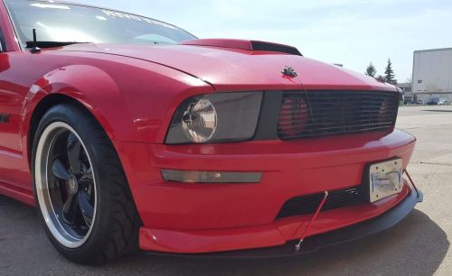 Front splitter 2005-2009 mustang gt, c/ss &amp;shelby gts (leguna seca style)