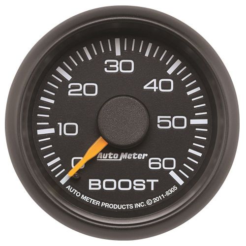 Auto meter 8305 chevy factory match; mechanical; boost gauge