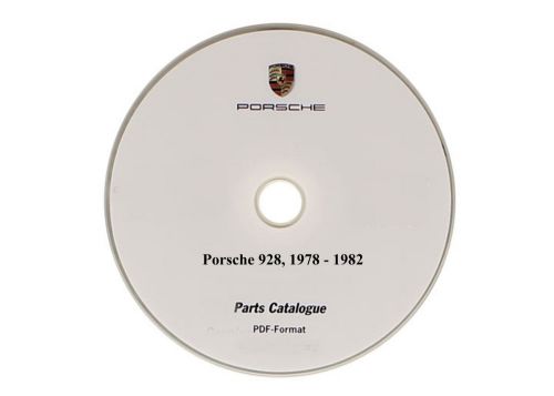 Porsche 928 1978-1982, 1983-1986, 1987-1991, 1992-1995  pdf parts catalogue