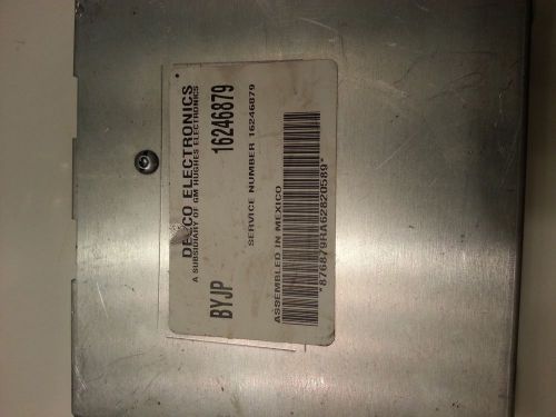 97 cadillac seville body control module part # 16246879