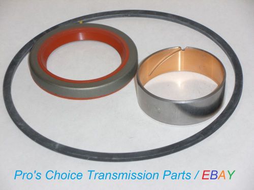 **complete** front pump reseal kit with bushing---fits ford fmx transmissions