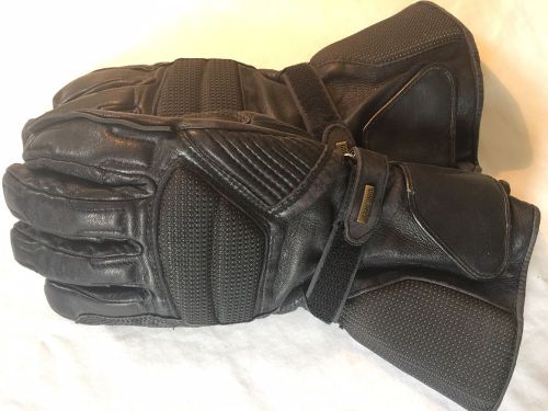 Held goretex leather motorcycle gloves size m