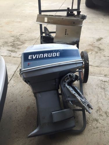 1984 evinrude e40elcr 40 hp 2-stroke outboard for parts only