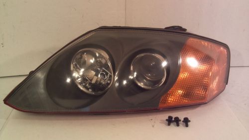 03 04 hyundai tiburon driver side left headlight assembly oem lens #2179