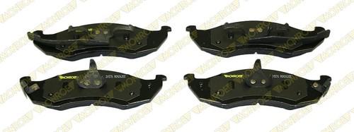 Monroe dx576 brake pad or shoe, front-monroe dynamics brake pad