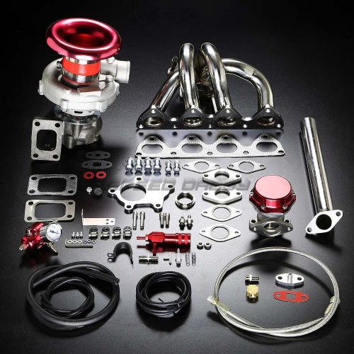 H22 t04e stage ii turbo charger manifold upgrade kit for 92-96 prelude 2.2 vtec