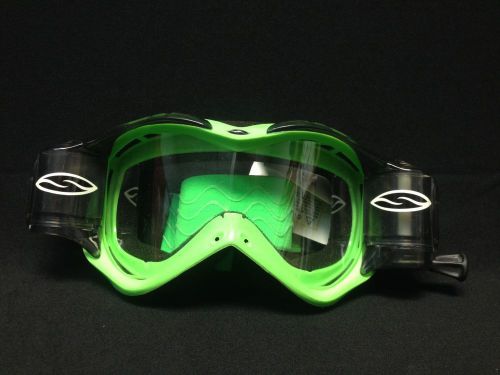 Smith pro series (green) wrap racer pack goggles and films part# 20-1529/20-1565