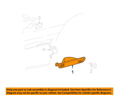 Gm oem-side marker lamp left 16522557