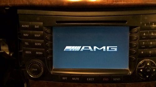 05 06 07 08 mercedes benz comand e 211 cls 219gps navigation radio head unit cd