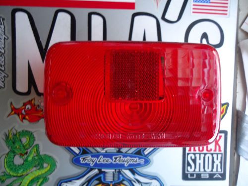 Yamaha ytm225dr/dx tri-moto taillight lens 1983-1986 new!!