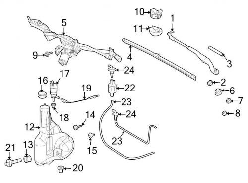 Chrysler oem dodge rain sensor 68013389aa image 10