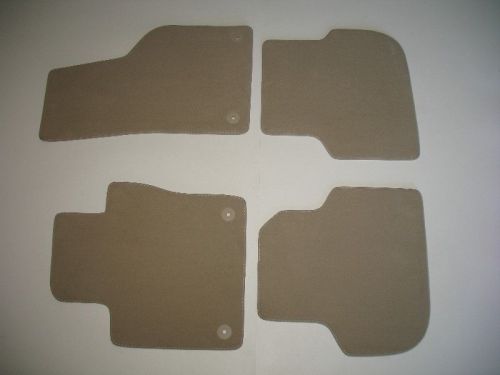 2011 2012 2013 2014 volkswagen jetta cornsilk dunkel oem floor mats carpet