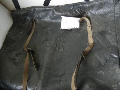 82-92 camaro firebird * t-top holder leather bag * black with straps 91 90 89 87