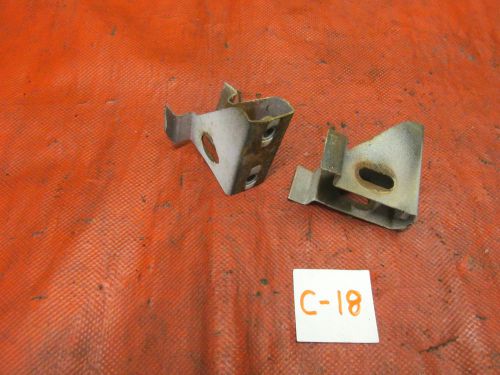 Triumph spitfire, original front hood pivot mounting brackets, gc!!