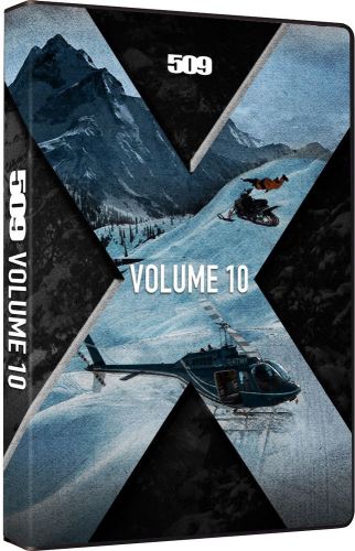 509 volume x 10 snowmobile dvd 2016 backcountry mountain stunt 509-dvd-v10