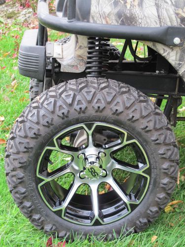 Golf cart wheel and tire combo  14&#039;&#039; wheel  club car, ez-go and yamaha