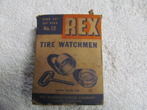 Vintage  rex tire watchmen, anti-theft wheel devise.