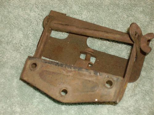 1920s-30s  interior rear view mirror/ bracket. packard/cadillac/chry/stude/ford.
