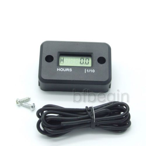 Hour meter for motorcycle atv  snowmobile  dirt quad bike yamaha ski marine boat