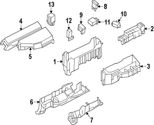 Nissan\infiniti 243833ja0a genuine oem housing