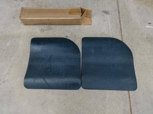 1965 -1968 rear mustang galaxie fairlane ford floor mats c7az-6213106-c turquois