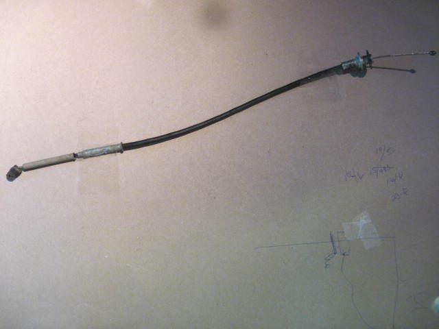 66-70 mopar b body a body 426 hemi throttle cable oem