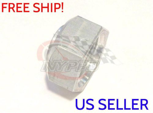 Nyppd 10 an female al 37 degree flare weld bung fitting turbo oil drain 0.5 in