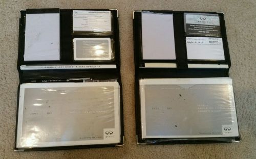 2003 infiniti q45 factory navigation system and  owner manual book oem