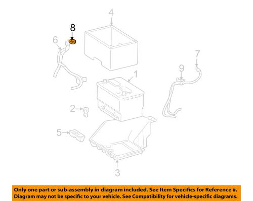 Chrysler oem-battery terminal-positive term 5161305aa