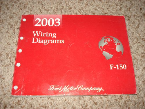 2003 ford f150 truck wiring diagrams service manual shop book original repair