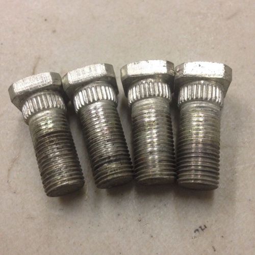 Ezgo wheel studs lugs fits rear wheel hubs on golf cart set of 4