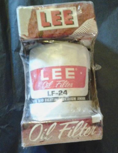 Vintage lee oil filter lf-24 60&#039;s-70s~ buick cady kais gmc truck olds tempest fb