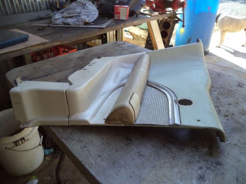 1961 61 ford thunderbird drivers quarter window side panel