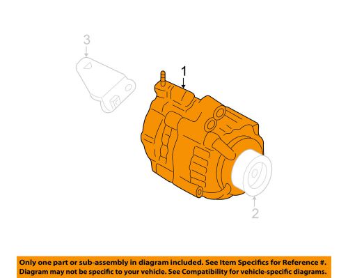 Honda oem 12-15 pilot 3.5l-v6-alternator 31100rv0a01rm