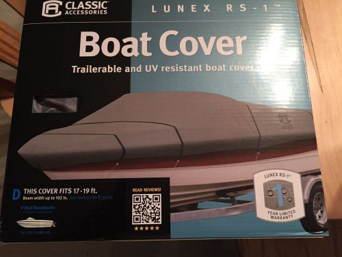 Lunex rs-1 boat cover 17-19 feet