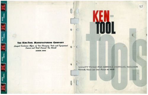 40&#039;s 50&#039;s 60&#039;s auto truck tire service gas station garage catalog ken-tool