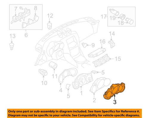 Nissan oem 09-15 370z cluster switches-cluster trim 248111ea0a