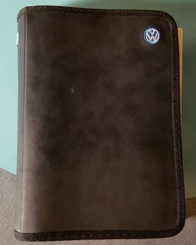 1999 volkswagen new jetta owners manual complete binder with vintage vw pen