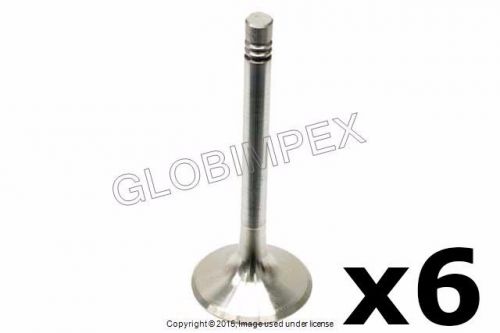 Porsche 911 &#039;78-&#039;89 exhaust valve set of 6 trw oem +warranty