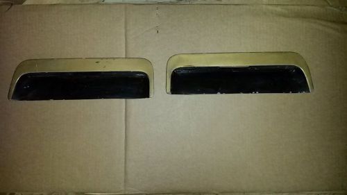 1967 1968 mustang hood turn signal insert pair ford original parts